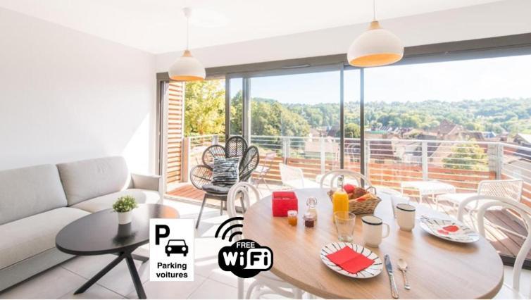 Le Coquet Avec Balcon Terrasse Et Parking Prive Daire Sarlat-la-Canéda Dış mekan fotoğraf
